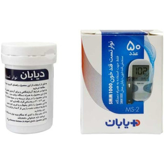نوار قند خون دیابان - بسته 50 عددی تاریخ نزدیک