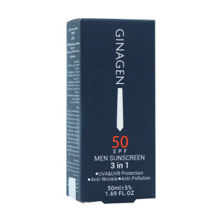 ژیناژن _کرم ضد آفتاب 3 در 1 آقایان SPF50